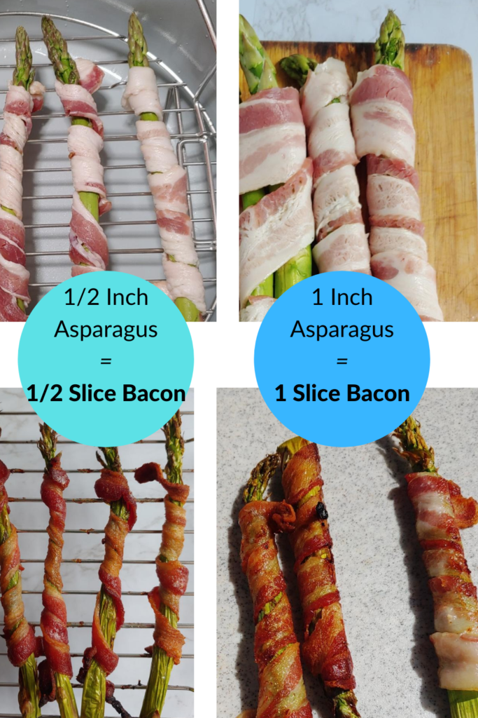 air fryer bacon wrapped asparagus chart