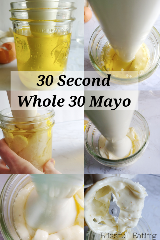 30 second whole 30 mayo recipe with all steps