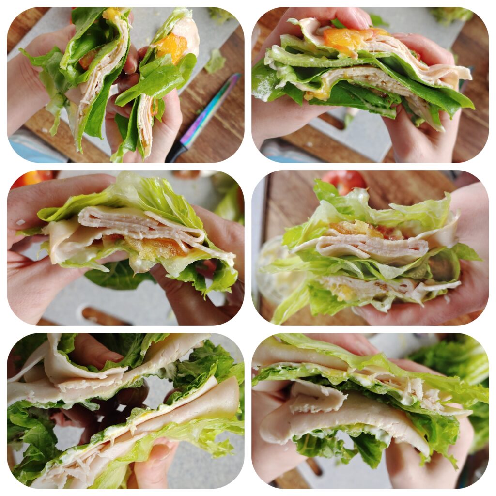 different types of lettuce for lettuce wrapped sandwiches