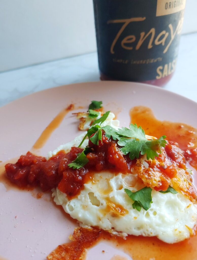 whole30 salsa with eggs -tenayo