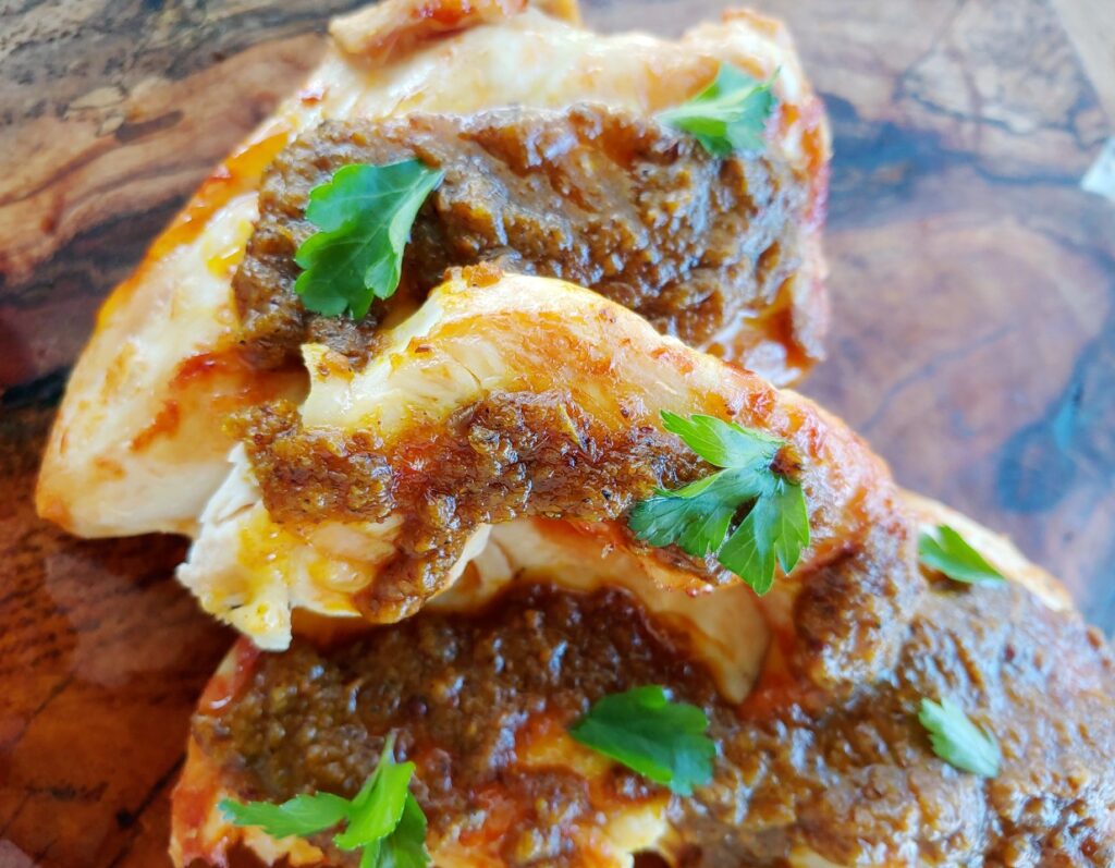 air fryer curry chicken breasts